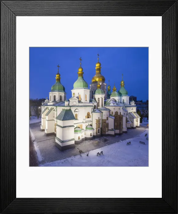 Framed Print : St. Sophias Cathedral, Kiev (Kyiv), Ukraine Framed Print : St. Sophias Cathedral, Kiev (Kyiv), Ukraine