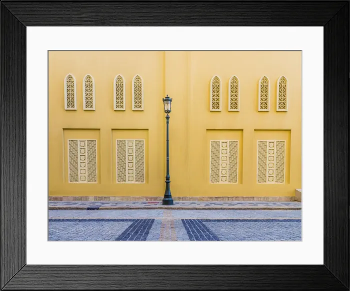 Framed Print : Local architecture, Dubai, United Arab Emirates