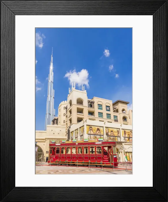 Framed Print : Burj Khalifa, Dubai, United Arab Emirates Framed Print : Burj Khalifa, Dubai, United Arab Emirates
