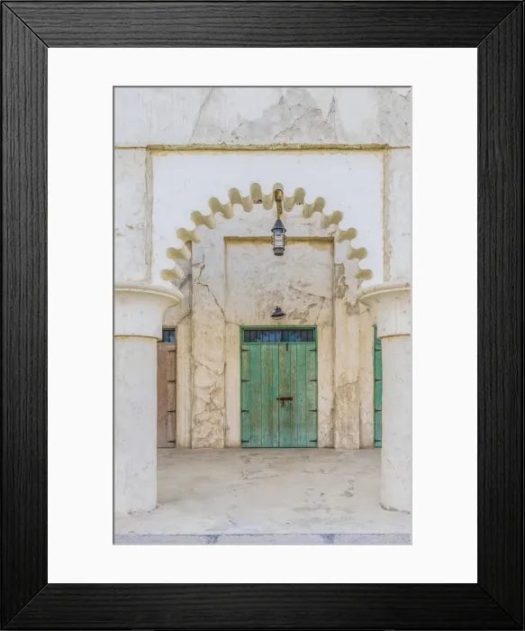 Framed Print : Al seef, Dubai Creek, Dubai, United Arab Emirates Framed Print : Al seef, Dubai Creek, Dubai, United Arab Emirates