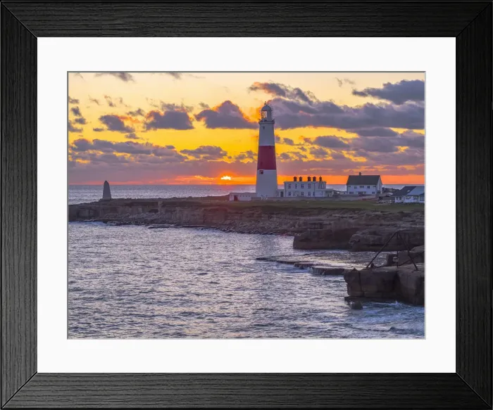 Framed Print : UK, England, Dorset, Portland Bill, Portland Bill Lighthouse, Sunset Framed Print : UK, England, Dorset, Portland Bill, Portland Bill Lighthouse, Sunset