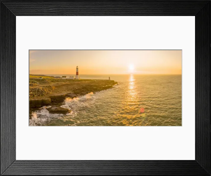 Framed Print : UK, England, Dorset, Portland Bill, Portland Bill Lighthouse, Sunrise Framed Print : UK, England, Dorset, Portland Bill, Portland Bill Lighthouse, Sunrise