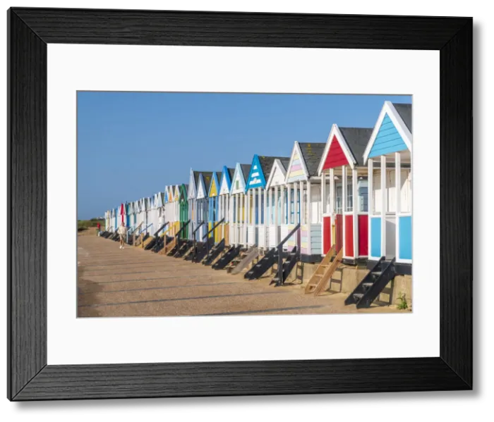 Framed Print : UK, England, Suffolk, Southwold, Beach Huts Framed Print : UK, England, Suffolk, Southwold, Beach Huts