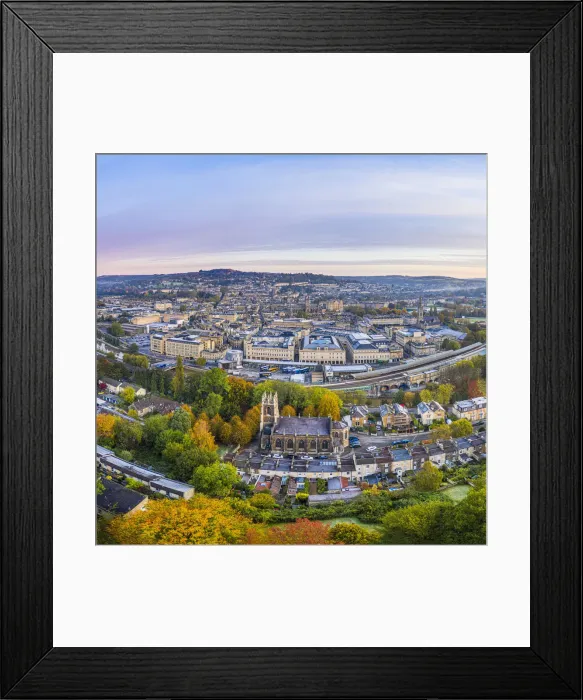 Framed Print : View over the Georgian city of Bath, Somerset, England
