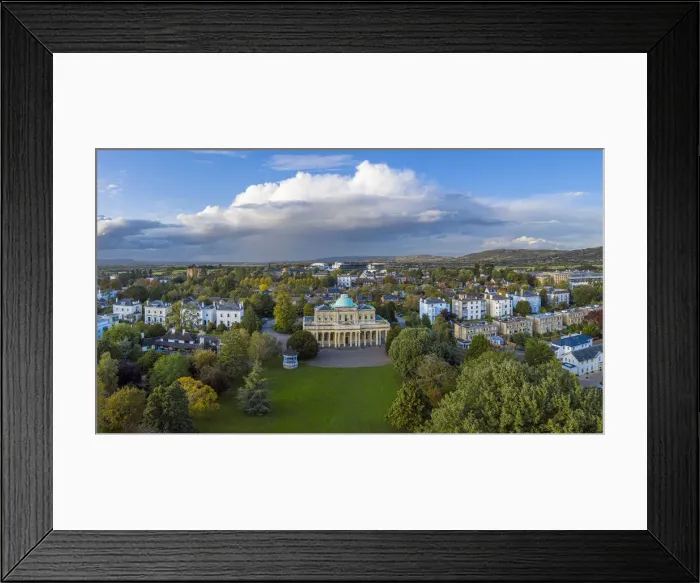 Framed Print : Pittville Pump Room, Pittville park, Cheltenham, Gloucestershire, England
