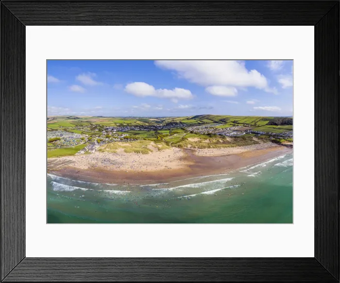 Framed Print : Croyde beach, Croyde, North Devon, England Framed Print : Croyde beach, Croyde, North Devon, England