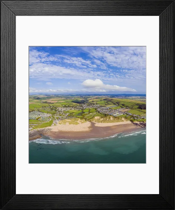 Framed Print : Croyde beach, Croyde, North Devon, England Framed Print : Croyde beach, Croyde, North Devon, England