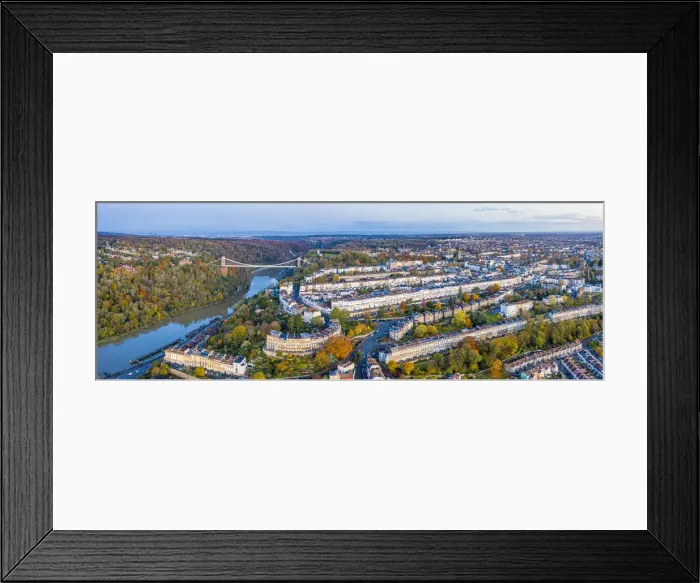 Framed Print : Aerial view over the Avon Gorge, Clifton Suspension Bridge, Clifton, Bristol, England Framed Print : Aerial view over the Avon Gorge, Clifton Suspension Bridge, Clifton, Bristol, England