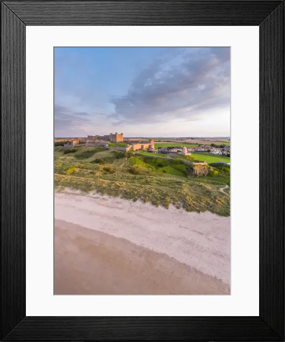 Framed Print : UK, England, Northumberland, Bamburgh, Bamburgh Castle Framed Print : UK, England, Northumberland, Bamburgh, Bamburgh Castle