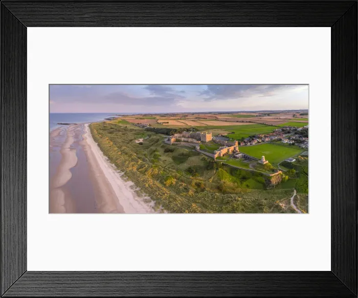 Framed Print : UK, England, Northumberland, Bamburgh, Bamburgh Castle Framed Print : UK, England, Northumberland, Bamburgh, Bamburgh Castle