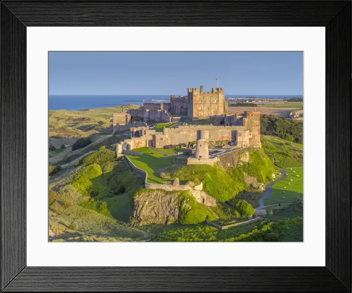 Framed Print : UK, England, Northumberland, Bamburgh, Bamburgh Castle Framed Print : UK, England, Northumberland, Bamburgh, Bamburgh Castle