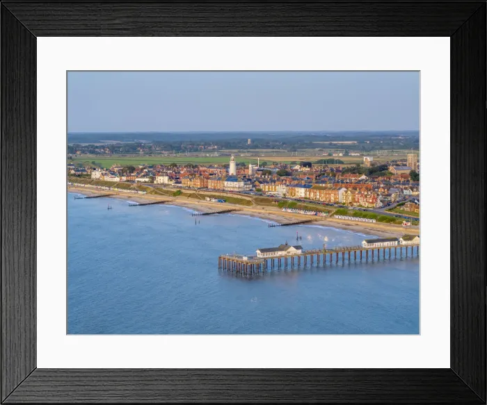 Framed Print : UK, England, Suffolk, Southwold, Southwold Pier Framed Print : UK, England, Suffolk, Southwold, Southwold Pier