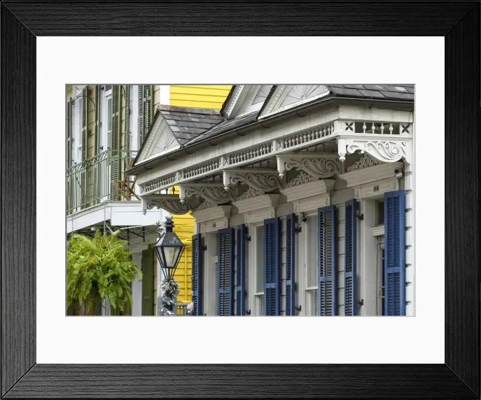 Framed Print : USA, Deep South, Louisiana, New Orleans, French Quarter Framed Print : USA, Deep South, Louisiana, New Orleans, French Quarter