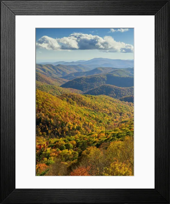 Framed Print : USA, Deep South, North Carolina, Southern Appalachians, Asheville, Blue Ridge Parkway Framed Print : USA, Deep South, North Carolina, Southern Appalachians, Asheville, Blue Ridge Parkway