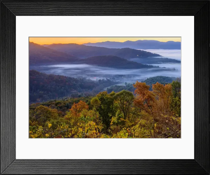 Framed Print : USA, Deep South, North Carolina, Southern Appalachians, Asheville, Blue Ridge Parkway Framed Print : USA, Deep South, North Carolina, Southern Appalachians, Asheville, Blue Ridge Parkway