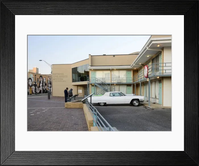 Framed Print : USA, Deep South, Tennessee, Memphis, National Civil Rights Museum