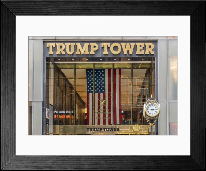 Framed Print : Trump Tower, Manhattan, New York, USA Framed Print : Trump Tower, Manhattan, New York, USA