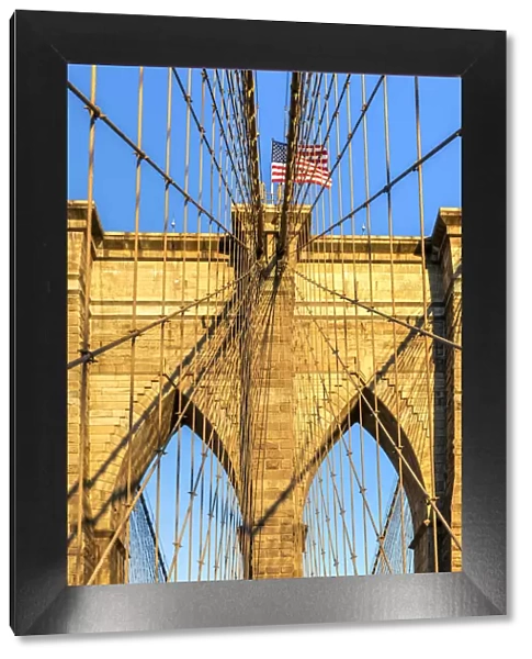 Brooklyn Bridge, Brooklyn, New York, USA