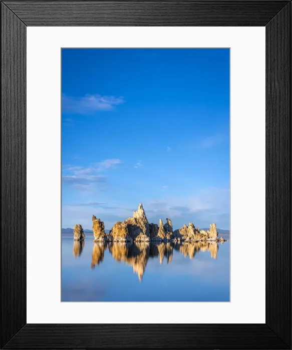 Framed Print : Rock formation at South Tufa on sunny day, Mono Lake, Mono County, Sierra Nevada Framed Print : Rock formation at South Tufa on sunny day, Mono Lake, Mono County, Sierra Nevada