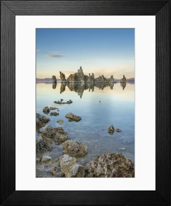 Framed Print : Rock formation at South Tufa, Mono Lake, Mono County, Sierra Nevada, Eastern California Framed Print : Rock formation at South Tufa, Mono Lake, Mono County, Sierra Nevada, Eastern California