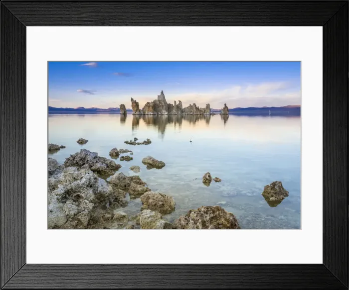Framed Print : Rock formation at South Tufa, Mono Lake, Mono County, Sierra Nevada, Eastern California Framed Print : Rock formation at South Tufa, Mono Lake, Mono County, Sierra Nevada, Eastern California