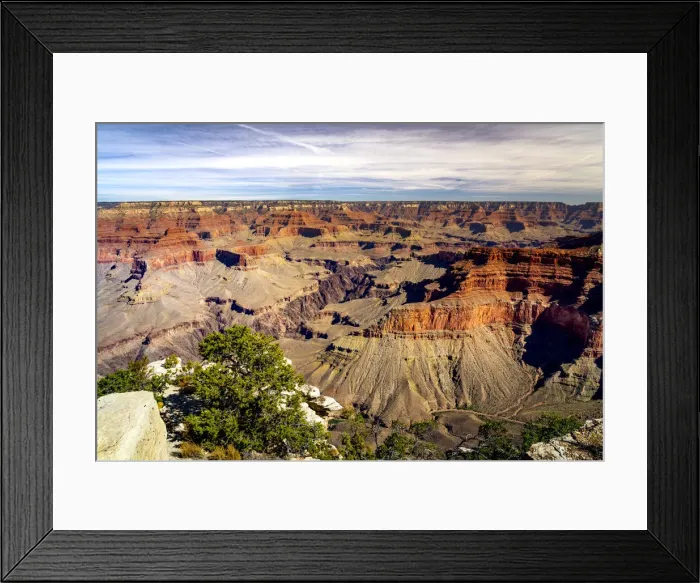 Framed Print : Idyllic shot of Grand Canyon along Hermit Road, Grand Canyon National Park, Arizona, USA Framed Print : Idyllic shot of Grand Canyon along Hermit Road, Grand Canyon National Park, Arizona, USA