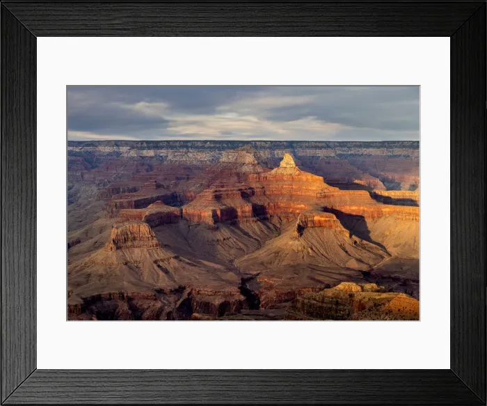 Framed Print : Grand Canyon at sunset, Yavapai Point, Grand Canyon National Park, Arizona, USA Framed Print : Grand Canyon at sunset, Yavapai Point, Grand Canyon National Park, Arizona, USA