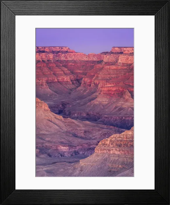 Framed Print : Scenic view of Grand Canyon at dusk, Hopi Point, Grand Canyon National Park, Arizona, USA Framed Print : Scenic view of Grand Canyon at dusk, Hopi Point, Grand Canyon National Park, Arizona, USA