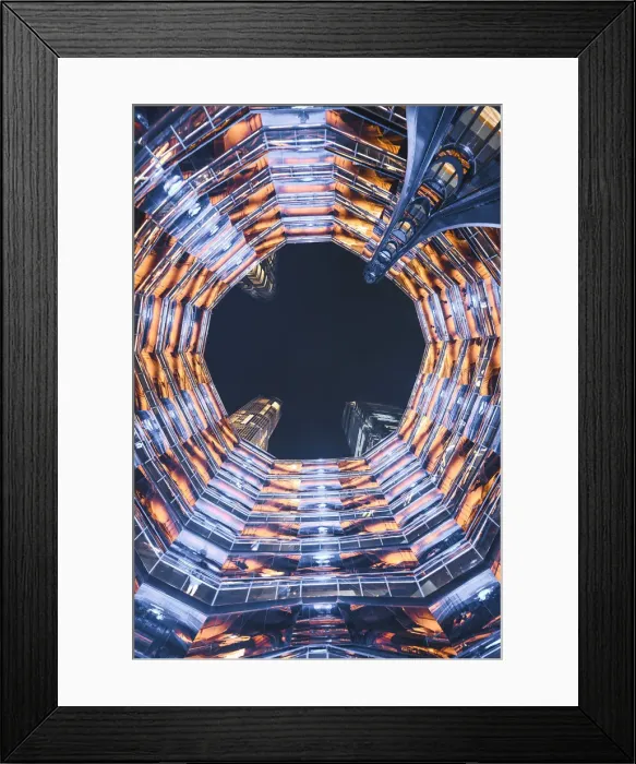 Framed Print : The Vessel, Hudson Yards neighborhood, New York City, USA Framed Print : The Vessel, Hudson Yards neighborhood, New York City, USA
