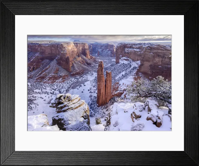 Framed Print : USA, Southwest, Arizona, Navajo Indian Reservation, Chinle, Canyon Canyon de chelly