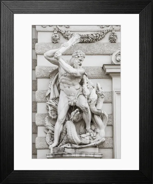 Framed Print : Statues on the Hofburg, Vienna, Austria Framed Print : Statues on the Hofburg, Vienna, Austria