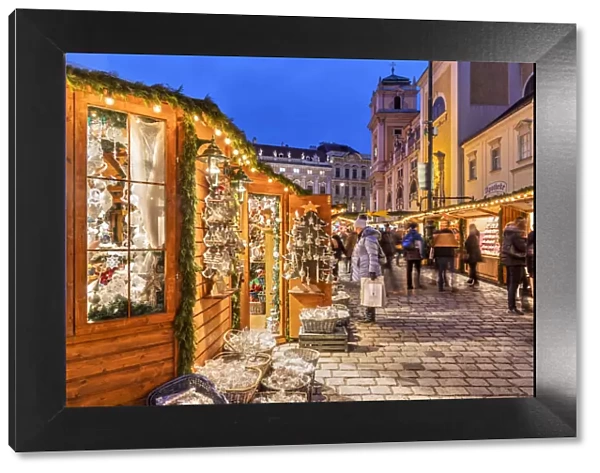 Freyung Christmas Market, Vienna, Austria