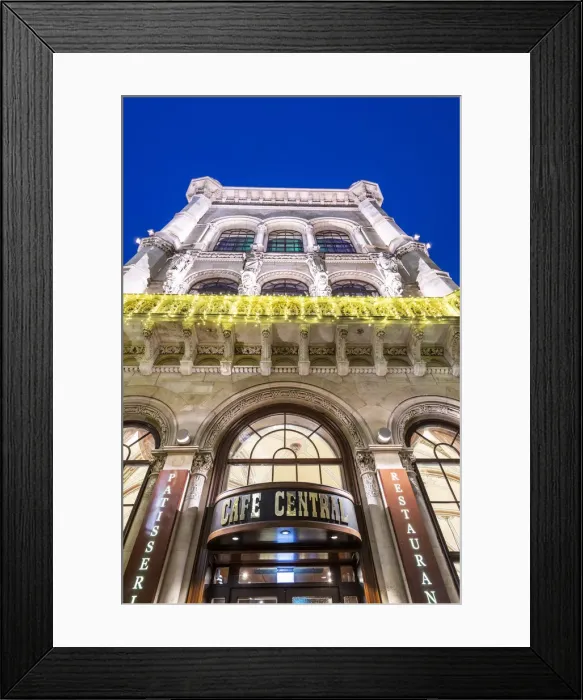 Framed Print : Cafe Central, Vienna, Austria Framed Print : Cafe Central, Vienna, Austria