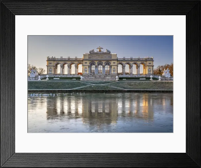 Framed Print : Gloriette, Schonbrunn Palace, Vienna, Austria
