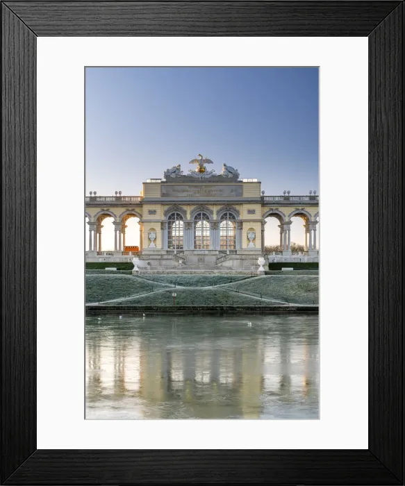 Framed Print : Gloriette, Schonbrunn Palace, Vienna, Austria Framed Print : Gloriette, Schonbrunn Palace, Vienna, Austria