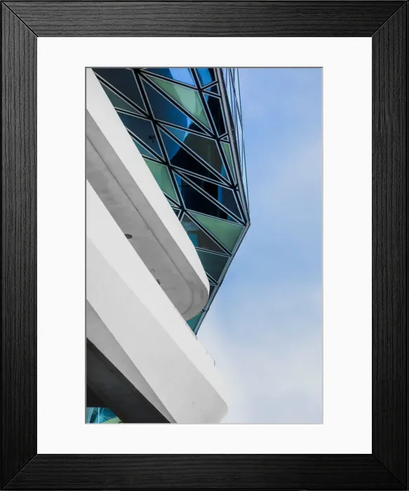 Framed Print : Detail of the Port Authority Building by Zaha Hadid, Kattendijkdok, Antwerp, Belgium Framed Print : Detail of the Port Authority Building by Zaha Hadid, Kattendijkdok, Antwerp, Belgium
