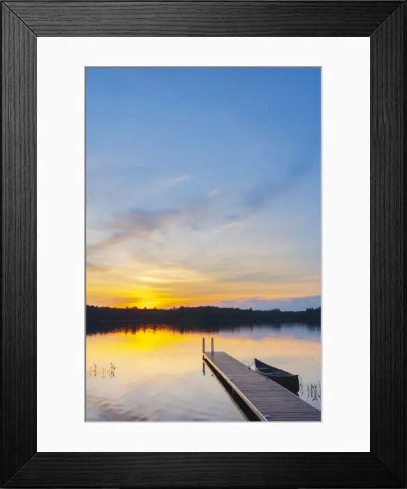 Framed Print : Canada, Ontario, Muskoka Region, near Bracebridge