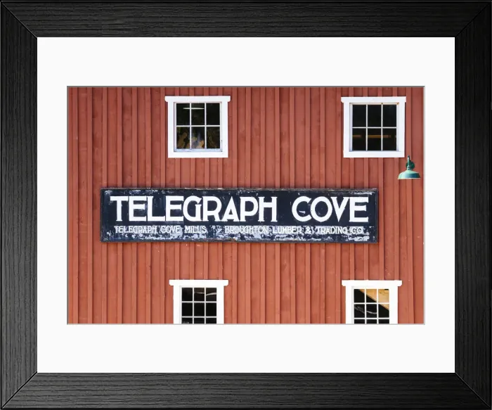 Framed Print : Telegraph Cove, Vancouver Island. British Columbia, Canada Framed Print : Telegraph Cove, Vancouver Island. British Columbia, Canada