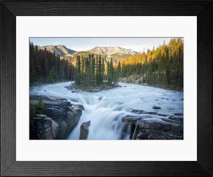 Framed Print : Sunwapta Falls, Icefields Parkway, Jasper, Canadian Rockies, Canada Framed Print : Sunwapta Falls, Icefields Parkway, Jasper, Canadian Rockies, Canada