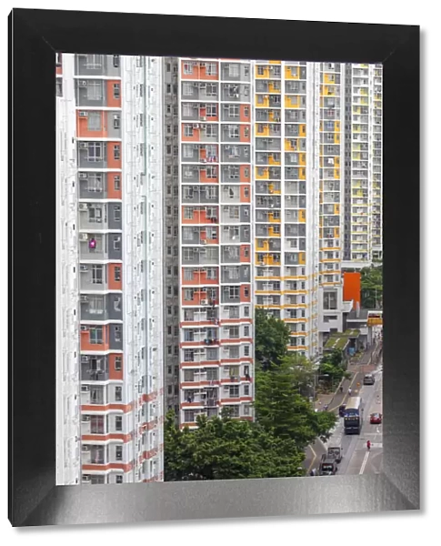 Public housing apartments, Shek Kip Mei, Kowloon, Hong Kong