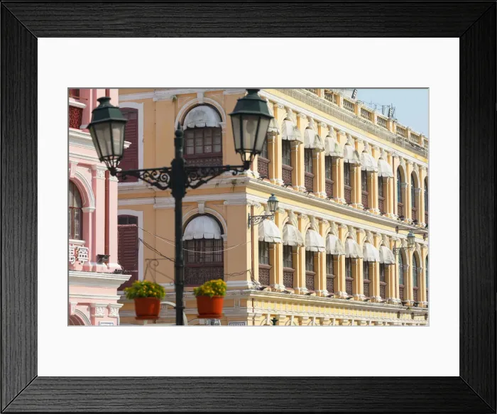 Framed Print : Senado Square, Macau, China Framed Print : Senado Square, Macau, China