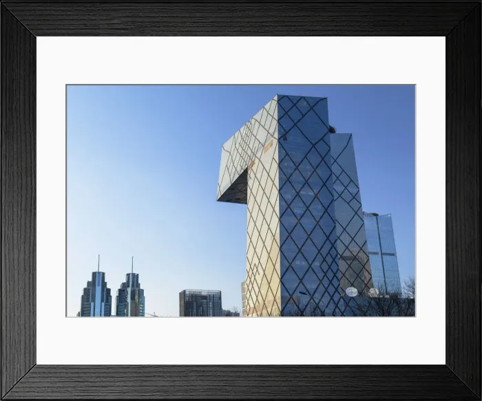 Framed Print : CCTV Headquarters, Beijing, China Framed Print : CCTV Headquarters, Beijing, China