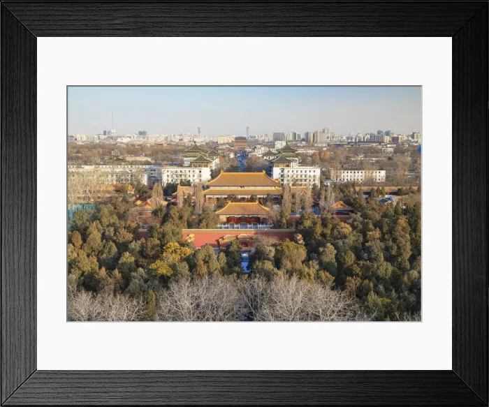 Framed Print : Shouhuang Palace inside Jingshan Park, Beijing, China Framed Print : Shouhuang Palace inside Jingshan Park, Beijing, China