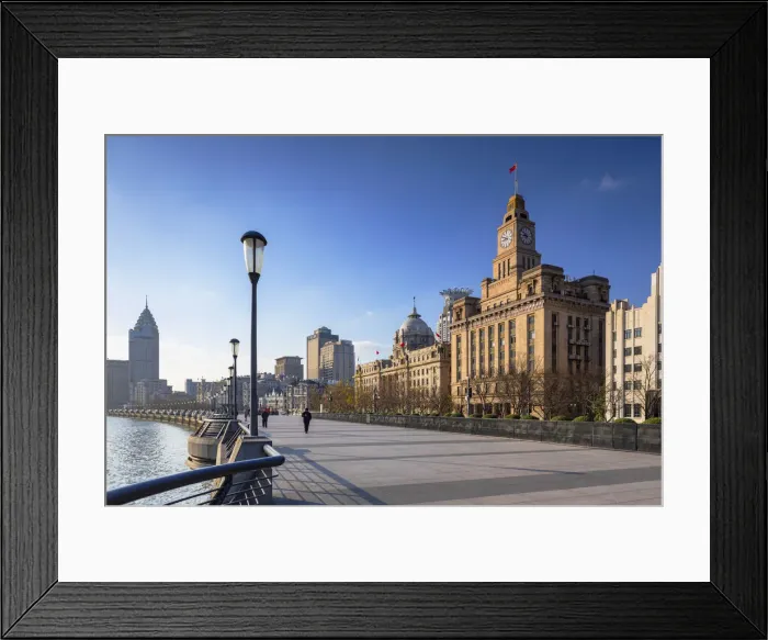 Framed Print : Buildings along the Bund, Shanghai, China Framed Print : Buildings along the Bund, Shanghai, China