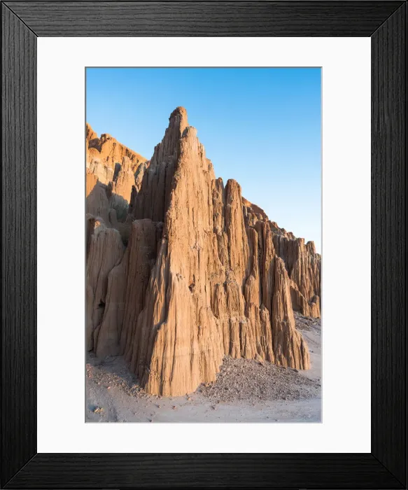 Framed Print : Sunset at the Caves Area, Cathedral Gorge State Park, Panaca, Lincoln County, Nevada; USA Framed Print : Sunset at the Caves Area, Cathedral Gorge State Park, Panaca, Lincoln County, Nevada; USA