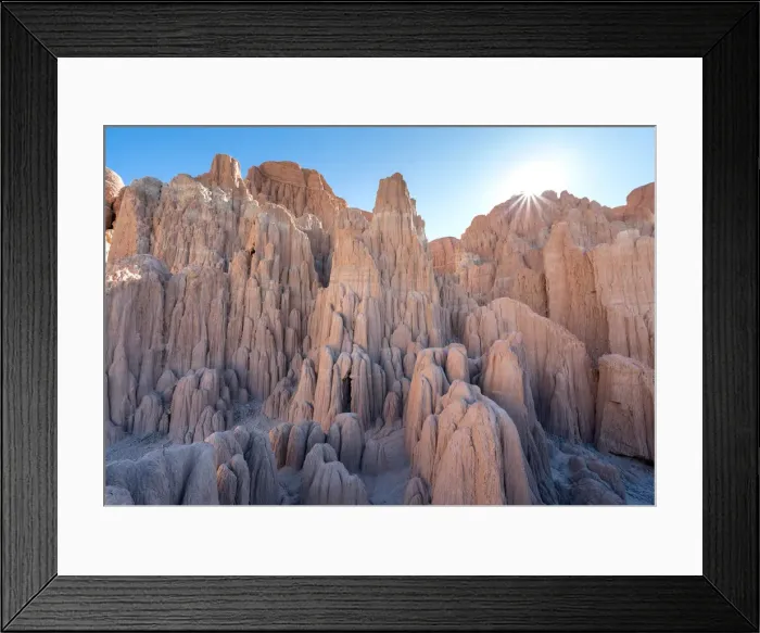 Framed Print : Bentonite Clay formation at the Caves Area, Cathedral Gorge State Park, Panaca Framed Print : Bentonite Clay formation at the Caves Area, Cathedral Gorge State Park, Panaca