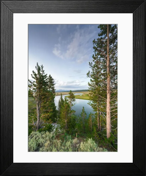 Framed Print : Yellowstone River in Lamar Valley, Yellowstone National Park, Wyoming, Usa Framed Print : Yellowstone River in Lamar Valley, Yellowstone National Park, Wyoming, Usa