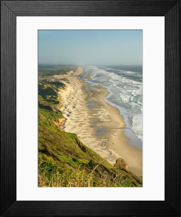 Framed Print : Baker Beach, Florence, Oregon, Pacific coast, Usa Framed Print : Baker Beach, Florence, Oregon, Pacific coast, Usa