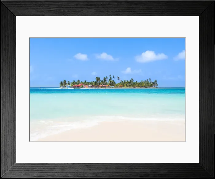 Framed Print : Isla Perro (Dog Island), San Blas islands, Comarca Guna Yala, Panama, Central America Framed Print : Isla Perro (Dog Island), San Blas islands, Comarca Guna Yala, Panama, Central America