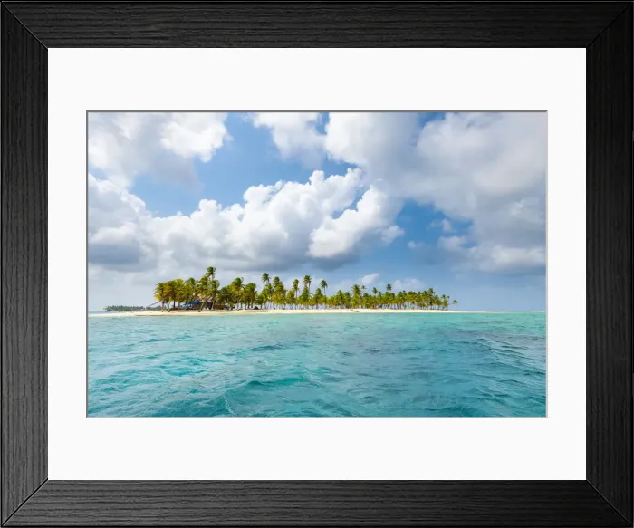 Framed Print : San Blas islands, Comarca Guna Yala, Panama, Central America Framed Print : San Blas islands, Comarca Guna Yala, Panama, Central America